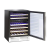Montpellier WS46SDX 46 Bottle Wine Cooler Wine Cooler in Stainless Steel