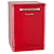 Montpellier MAB1353R Retro Freestanding Dishwasher in Red with  13 Place Settings