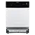 Montpellier MDI655K Semi Integrated 60cm Dishwasher Black