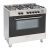 Montpellier MR91DFMX Dual Fuel  Range Cooker with 32amp hardwired conection 