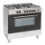 Montpellier MR91DFMX Dual Fuel  Range Cooker with 32amp hardwired conection