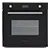 Montpellier SFO74B Electric Double Oven Black