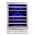 Montpellier WS46SDX 46 Bottle Wine Cooler Wine Cooler in Stainless Steel