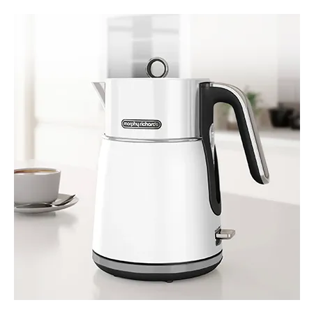 Morphy Richards 100704 1.5 Litres Signature Matt Jug Kettle - Moonlight White Morphy Richards 100704 1.5 Litres Signature Matt Jug Kettle - Moonlight White