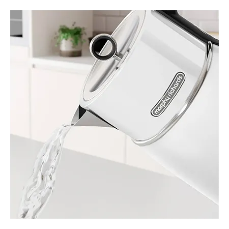 Morphy Richards 100704 1.5 Litres Signature Matt Jug Kettle - Moonlight White Morphy Richards 100704 1.5 Litres Signature Matt Jug Kettle - Moonlight White