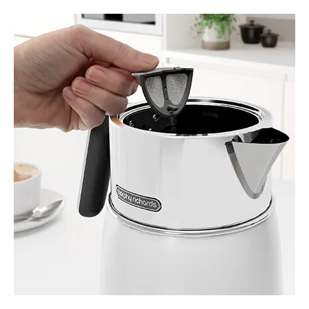 Morphy Richards 100704 1.5 Litres Signature Matt Jug Kettle - Moonlight White Morphy Richards 100704 1.5 Litres Signature Matt Jug Kettle - Moonlight White