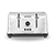 Morphy Richards 240130 Venture 4 Slice Toaster - Brushed