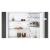 NEFF KI7862SE0G Built In Fridge Freezer with  Sliding HingeFixing