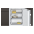 NEFF KI7862SE0G Built In Fridge Freezer with  Sliding HingeFixing
