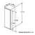 NEFF KI8816DE1 Built in  Lader Fridge  Flat Hinge