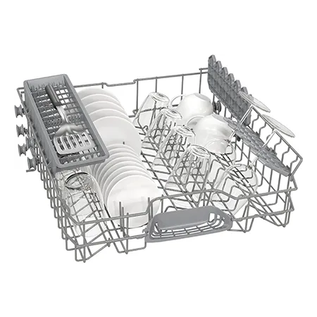 NEFF S153HKX06G 60 cm fully Built In Dishwasher, Stainless steel