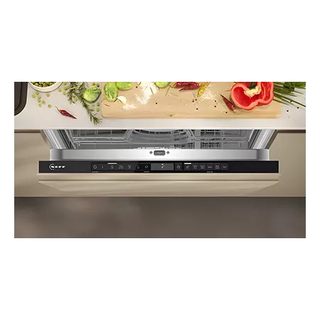 NEFF S153ITX07G 60 cm fully Built In Dishwasher, Stainless steel