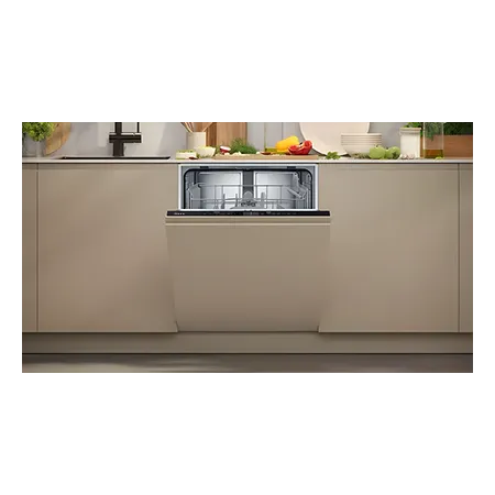 NEFF S153ITX07G 60 cm fully Built In Dishwasher, Stainless steel
