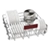 NEFF S155HVX00G 14 Place Settings Integrated Dishwasher