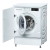 NEFF W543BX0GB 8kg Integrated Washing Machine, 1400 rpm - White with A+++ Energy Rating