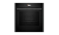 NEFF B54CR71G0B Slide and Hide Built-In/Under Electric Single Oven  Pyrolytic Self-Cleaning Graphite Colour