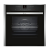 NEFF B57CR23N0B Pyrolytic Multifunction Electric Single Oven Black Glass with Programmer Ex-Display