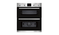 NEFF J1GCC0AN0B BUILT-UNDER DOUBLE OVEN