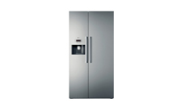 NEFF K3990X7GB US Style Side by Side Fridge Freezer Fully clad stainless steel