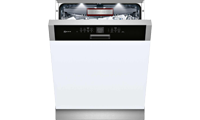 NEFF S416T80S0G Semi Integrated Dishwasher with 14 place setting - Black Control Panel - A++ Rated NEFF S416T80S0G Semi Integrated Dishwasher with 14 place setting - Black Control Panel - A++ Rated