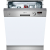 NEFF S41E50N1GB Semi Integrated Dishwasher in Stainless Steel with 12 place settings and A+ Energy Rating