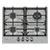 NEFF T26CIH8N0 60cm 4 Burner Gas Hob in Stainless steel