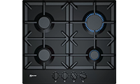 NEFF T26DS49S0 60cm 4 Burner Gas Hob with Cast Iron Pan Supports