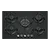 NEFF T27PIQ4S0 75cm 5 BurnerTempered glass Gas Hob in Black