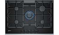 NEFF T27TA69N0 75cm 5 BurnerWok Gas Hob with Cast Iron Pan Supports NEFF T27TA69N0 75cm 5 BurnerWok Gas Hob with Cast Iron Pan Supports