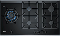 NEFF T29TA79N0 90cm 5 BurnerWok Gas Hob with Cast Iron Pan Supports NEFF T29TA79N0 90cm 5 BurnerWok Gas Hob with Cast Iron Pan Supports