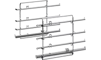 NEFF Z11TC16X0 Shelf supports and single level ComfortFlex telescopic rail suitable for Premium design non-FullSteam 60cm single ovens without factory fitted ComfortFlex rails NEFF Z11TC16X0 Shelf supports and single level ComfortFlex telescopic rail suitable for Premium design non-FullSteam 60cm single ovens without factory fitted ComfortFlex rails