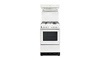 NewWorld 50THLGWHT Gas Cooker White with High Level Grill