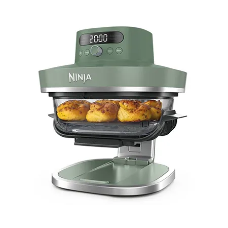 Ninja AS090UKGN CRISPi PRO 5-in-1 Glass Air Fryer - Green