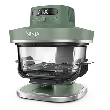 Ninja AS090UKGN CRISPi PRO 5-in-1 Glass Air Fryer - Green