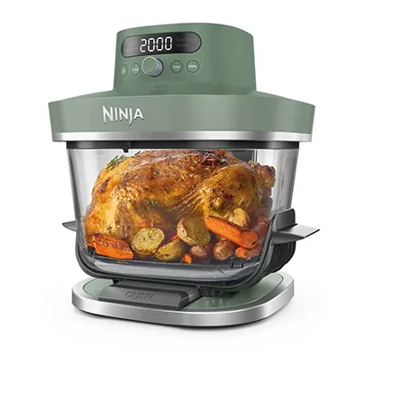 Ninja AS090UKGN CRISPi PRO 5-in-1 Glass Air Fryer - Green