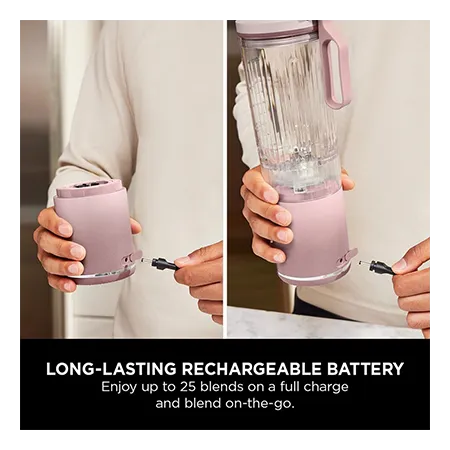 Ninja BC251UKPK  Blast Max Portable Blender - Dusty Pink