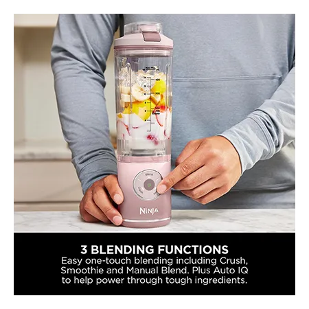Ninja BC251UKPK  Blast Max Portable Blender - Dusty Pink