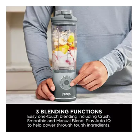 Ninja BC251UKSL  Blast Max Portable Blender - Silver