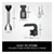 Ninja CI090UK Foodi 2-in-1 Hand Blender & Mixer