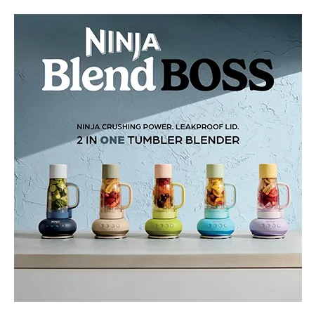 Ninja DB351UKST BlendBoss Tumbler Blender - Stone Mint