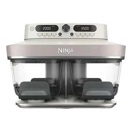 Ninja DD102UKIV2 8-in-1 Function Glass Air Fryer - Bone