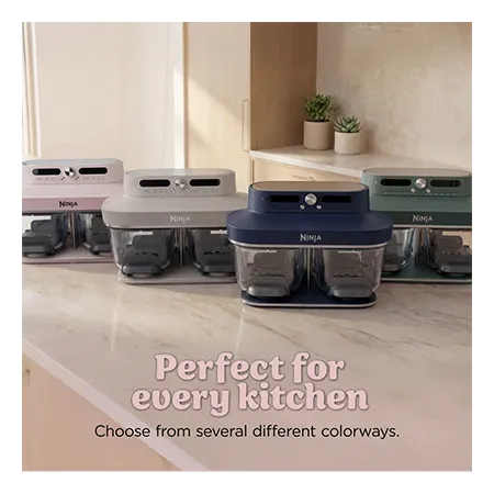 Ninja DD102UKPK1 8-in-1 Function Glass Air Fryer - Rose Quartz