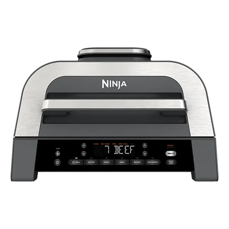 Ninja DG551UK Electric Air-Grill & Fryer - Black/Stainless Steel