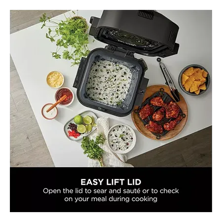 Ninja ON500UK Speedi 12-in-1 Air Fryer & Slow Cooker - Black