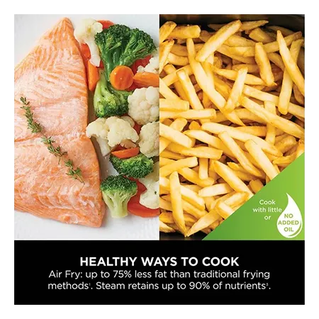 Ninja ON500UK Speedi 12-in-1 Air Fryer & Slow Cooker - Black