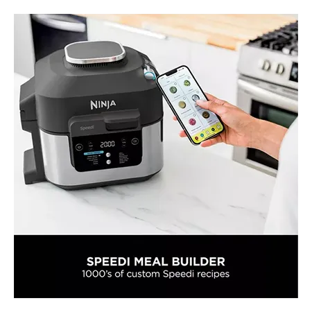 Ninja ON500UK Speedi 12-in-1 Air Fryer & Slow Cooker - Black
