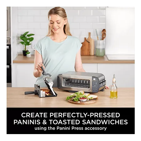 Ninja Foodi 3-in-1 Toaster, Grill & Panini Press [Stainless Steel] ST202UK