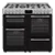 NordMende CSG100IX 100cm Dual Fuel Twin Cavity Range Cooker Stainless Steel