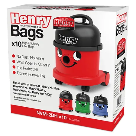 Numatic 920298 XL HepaFlo Bags - White