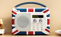 PURE Evoke Mio Union Jack Portable Digital & FM Radio PURE Evoke Mio Union Jack Portable Digital & FM Radio